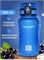 W350 Бутылка для воды Well&Well Синий 350 мл W350_Синий